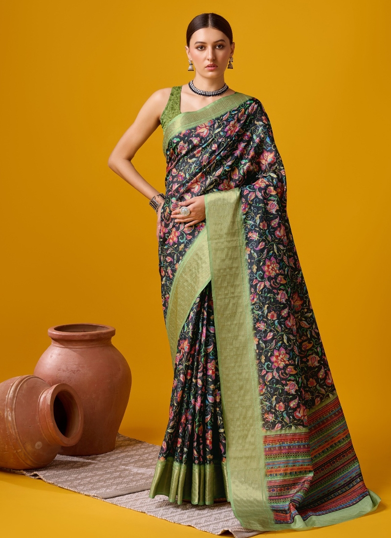 Cotton Digital Saree