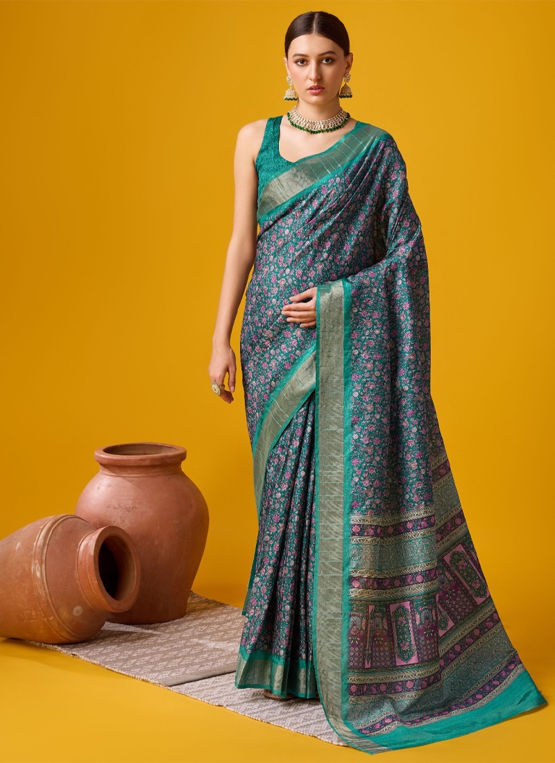 Cotton Digital Saree